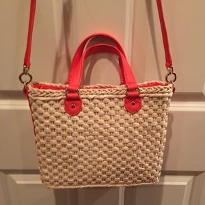 Straw bag for summer